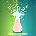 Icon representing a spray bottle and sparkles.
